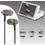 AZ-27 Ακουστικά Bluetooth In Ear Grey