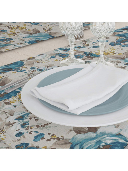Borea Τραβέρσα Ashley Μπλε 50 x 140 cm Μπλε