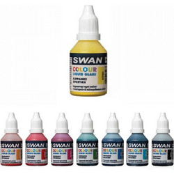 SWAN Xρωστική Υγρού Γυαλιού Swan Κίτρινη 30ml