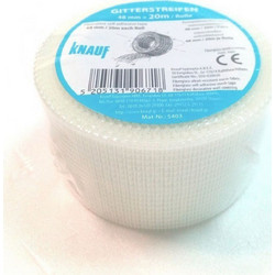 KNAUF Δικτυωτή Υαλοταινία Αρμού Knauf Αυτοκόλλητη 48mm x 20m (5403)