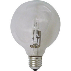 Glou Λάμπα Ιωδίνης G-Hal Globe G95 57W E27 230V 2900K -Διαφανής