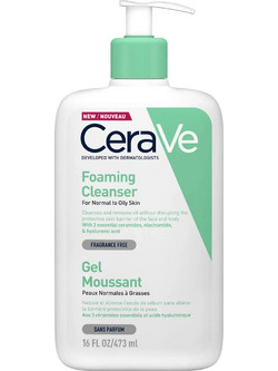CeraVe Foaming Cleanser Normal To Oily Skin 473ml