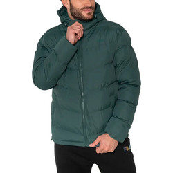 Fila Ανδρικό Μπουφάν Χειμωνιάτικο Puffer Πετρόλ APJC0021