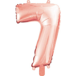 STYLEX ΜΠΑΛΟΝΙ ΑΡΙΘΜΟΣ 7 METΑΛΛΙΖΕ ΧΡΩΜΑ ROSEGOLD - SILVER 1 ΤΕΜΑΧΙΟ, ΜΕΓΕΘΟΣ 40CM