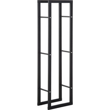 Μεταλλική Ξυλιέρα Τζακιού 40 x 25 x 150 cm HOMCOM 820-147