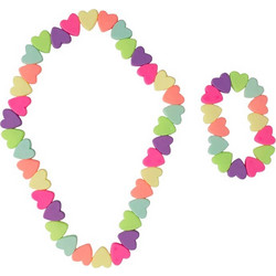 Σετ κολιέ και βραχιόλι Sweet Tart Heart - Great Pretenders