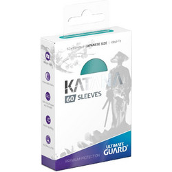 Ultimate Guard Katana Sleeves Japanese Size Turquoise (60)