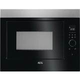 AEG MBE2658DEM Εντοιχιζόμενος Φούρνος Μικροκυμάτων με Grill 26lt Μαύρος
