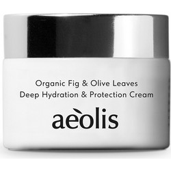 Aeolis Organic Fig & Olive Leaves Deep Hydration & Protection Cream 50ml