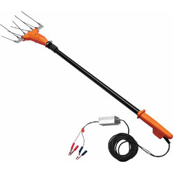 Kraft 691087 Ελαιοραβδιστικό Μπαταρίας Χτένα 350W 34V με Τηλεσκοπικό Κοντάρι 3m 4kg