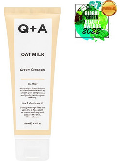 Q+A Oat Milk Ενυδατική Κρέμα Καθαρισμού Προσώπου 125ml