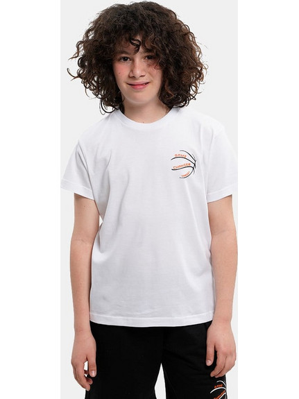 Target Παιδικό T-Shirt Κοντομάνικο Λευκό S23-14170