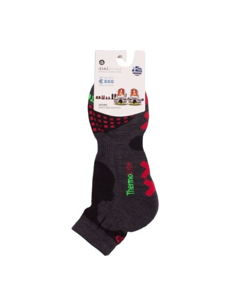 Κάλτσα Ανδρική Ισοθερμική Ανθρακί Dimi Socks Ανθρακί