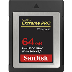 Sandisk Extreme Pro CFexpress 64GB 1500MB/s