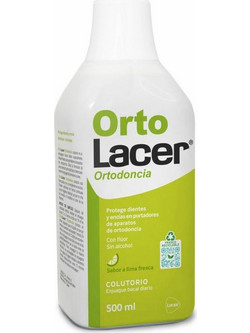 Lacer Orto Στοματικό Διάλυμα για Προστασία Ούλων 500ml