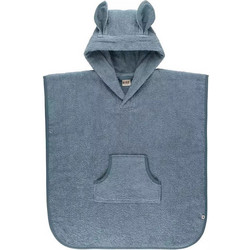 Bibs Kangaroo Παιδικό Πόντσο Θαλάσσης Μπλε 56x60cm