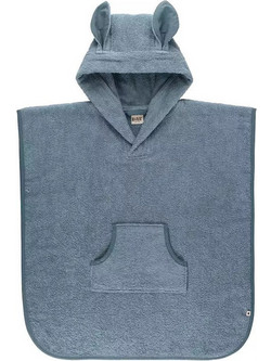 Bibs Kangaroo Παιδικό Πόντσο Θαλάσσης Μπλε 56x60cm