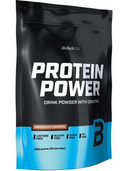 Biotech USA Power Strawberry Banana Φυτική Πρωτεΐνη Ορού Γάλακτος Γράμμωσης Χωρίς Λακτόζη & Γλουτένη 1kg