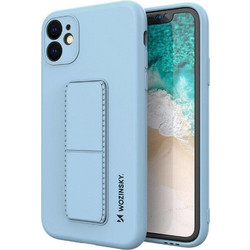 Wozinsky Kickstand Flexible Back Cover Light Blue (Samsung Galaxy A72)