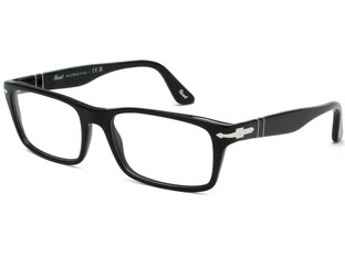 Persol PO3050V 95 Ανδρικός Σκελετός Γυαλιών Οράσεως Κοκάλινος Μαύρος