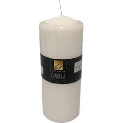 Κερί διακοσμητικό λευκό 20x7.5cm