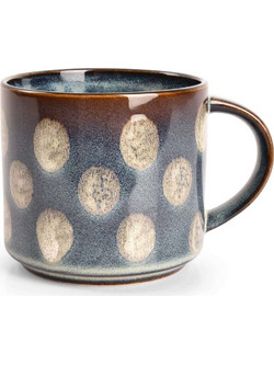 Κούπα Stoneware μπλε 350 ml flake Muggies