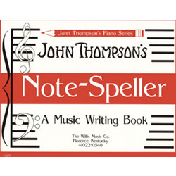 Willis Music Company Thompson - Note Speller