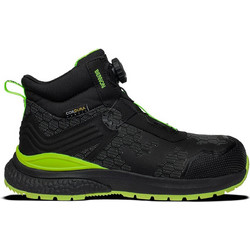 Bennon Predator Low Αθλητικά Παπούτσια Ασφαλείας S3 Αδιάβροχα Μαύρα Πράσινα