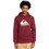 Quiksilver Ανδρικό Φούτερ Fleece με Κουκούλα με Τσέπες Μπορντό EQYFT04450-RRG0