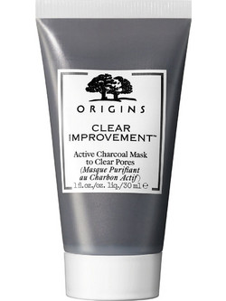 Origins Clear Improvement Active Charcoal To Clear Pores Κρεμώδης Μάσκα Προσώπου για Λάμψη με Άνθρακα 30ml