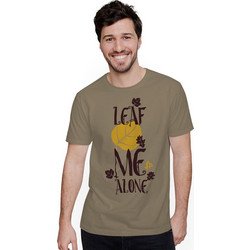 Leaf Me Alone (Κοντομάνικο Ανδρικό / Unisex) - Khaki