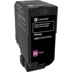 Lexmark 74C2HM0 Magenta Toner