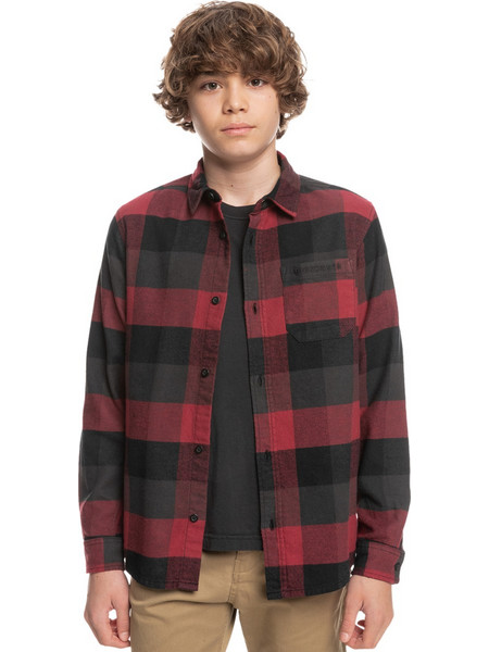 QUIKSILVER 'MOTHERFLY' ΠΑΙΔΙΚΟ FLANNEL ΠΟΥΚΑΜΙΣΟ ΑΓΟΡΙ EQBWT03356-KVJ1 (KVJ1/BLACK 1)