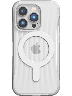 Raptic X-Doria Clutch Built Case iPhone 14 Pro Max with MagSafe Back Cover Clear