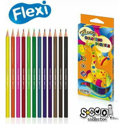 Jumbo Flexy Ξυλομπογιές Σετ 12τμχ