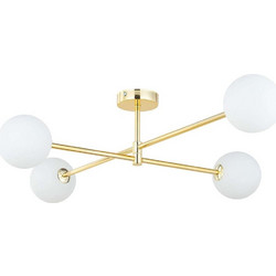 TK Lighting Sarius Κρεμαστό Φωτιστικό Οροφής G9 Χρυσό 4738