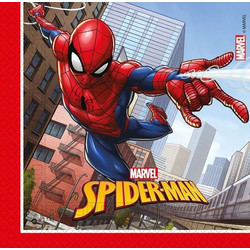 PROCOS ΧΑΡΤΟΠΕΤΣΕΤΕΣ 2ΦΥΛΛΕΣ 33x33cm 20τμχ SPIDERMAN CRIME FIGHTER