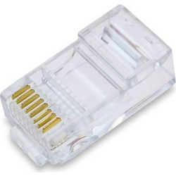 Βύσμα Δικτύου Rj45 (100 Τμχ.)