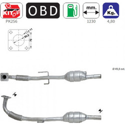 ΚΑΤΑΛΥΤΗΣ ΒΕΝΖΙΝΗΣ SEAT AROSA / POLO / LUPO 1999-2004 1.4 16V / VW LUPO-POLO 1999-2002 1.4 16V (orig.6N0253058RX)