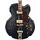 Ibanez AF75 Ηλεκτρική Κιθάρα Hollow με HH Μαγνήτες και Ταστιέρα Walnut Black Flat