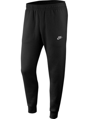 Nike Sportswear Club Ανδρικό Παντελόνι Φόρμας Fleece με Λάστιχο Μαύρο BV2671-010