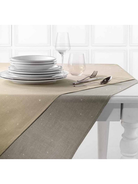 Gabel Τραπεζομάντηλο Βαμβακερό 150x270 Magie Stardust 20327 Grey
