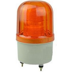 Φάρος στατικός (Flasher) LTE-5101 με λυχνία LED 150mm 230VAC κίτρινος - 035-015073230