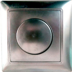 Controler ασημί με διακόπτη Α/Ρ & αναλογική είσοδο 1-10VDC χωνευτό Century Control 1-10V - 10.003.19.10.09