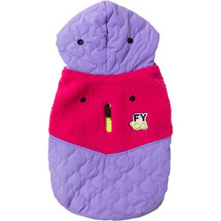 FuzzYard Μπουφάν Σκύλου Oregan Hoodie Lavender Large