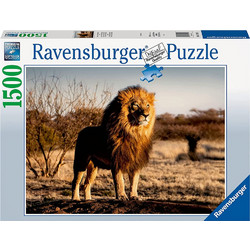 Puzzle Ravensburger Lion The King of the Animals 1500 Κομμάτια