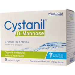 Wellcon Cystanil D-Mannose 28 x 3.17gr