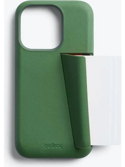 BELLROY 3 Card iPhone 14 Pro Max Case - Evergreen