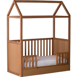 Sante Bebe Maya 120 Κούνια για Στρώμα 70x140cm Καφέ