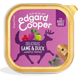 Edgard & Cooper Adult Grain Free with Game & Duck 300gr
